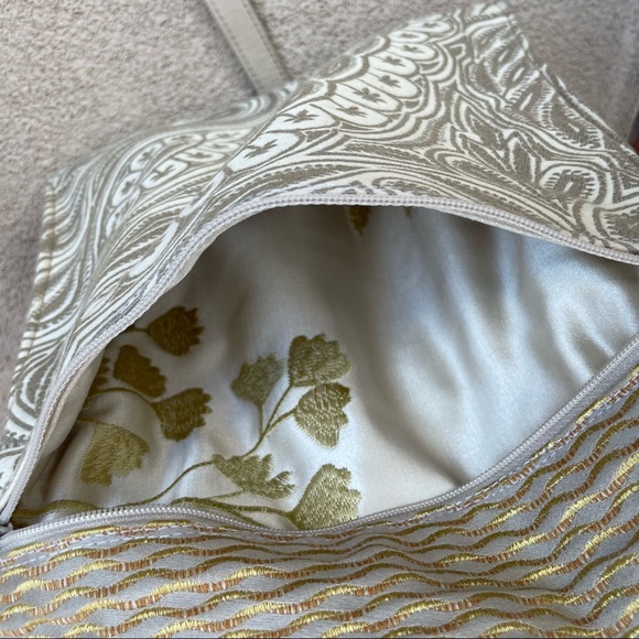 HASbags🇺🇸Reversible Leather/Fabric Flip Crossbody Bag - Picture 7 of 7